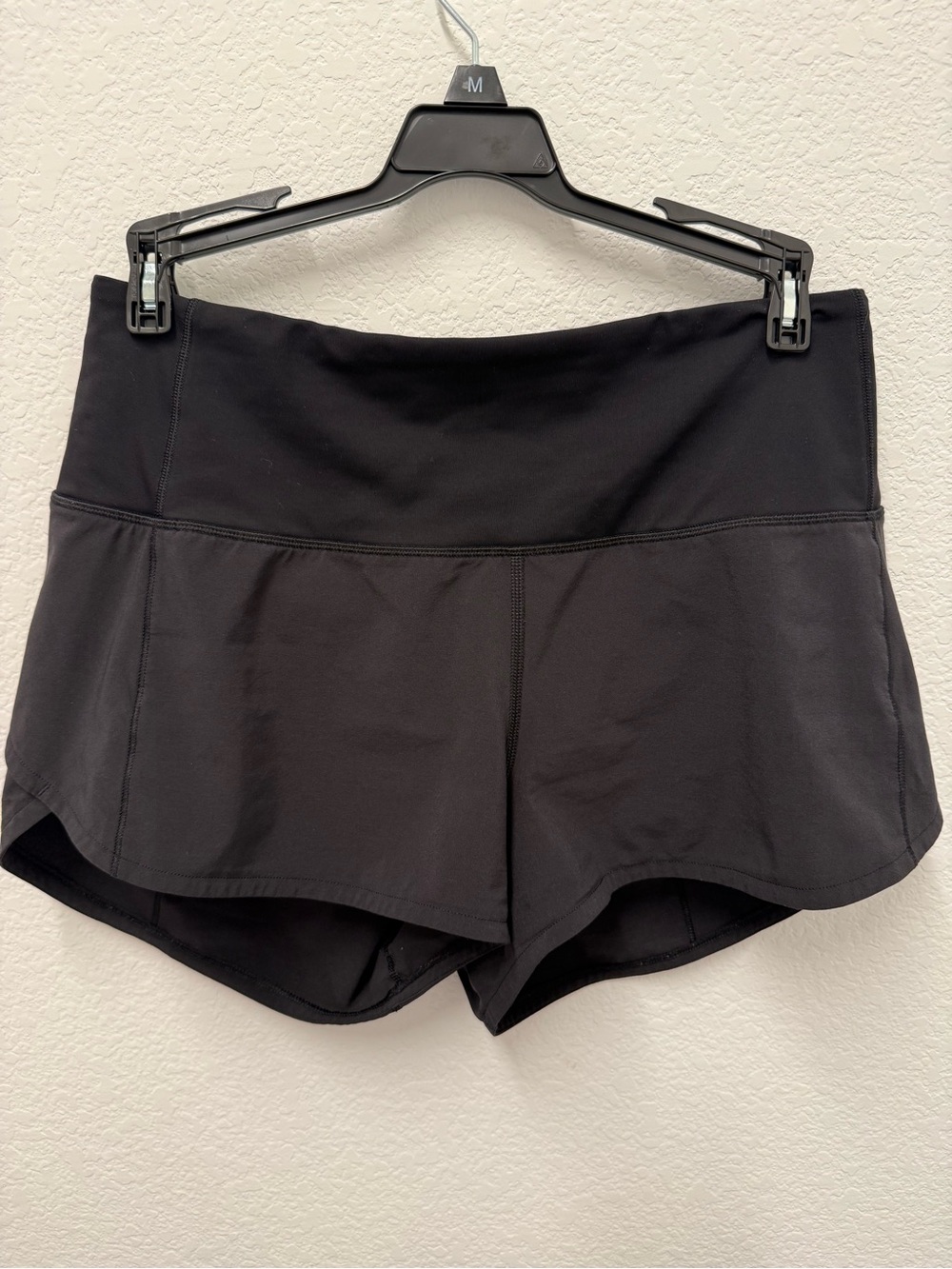 lululemon athletica Speed Up Black Athletic Shorts